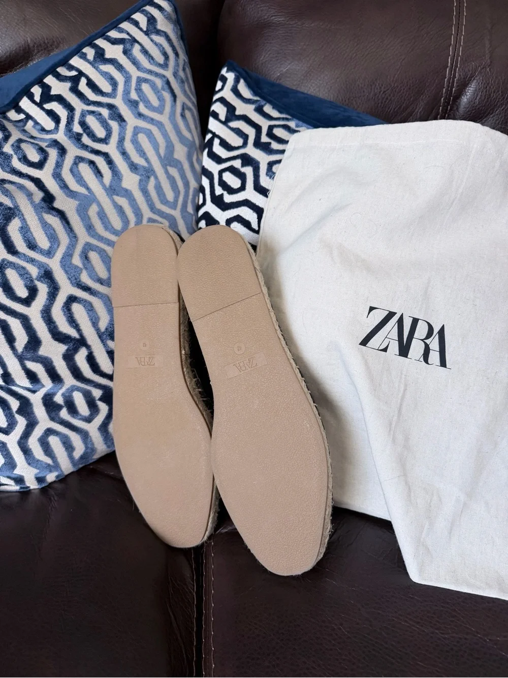 Zara espadrille loafers